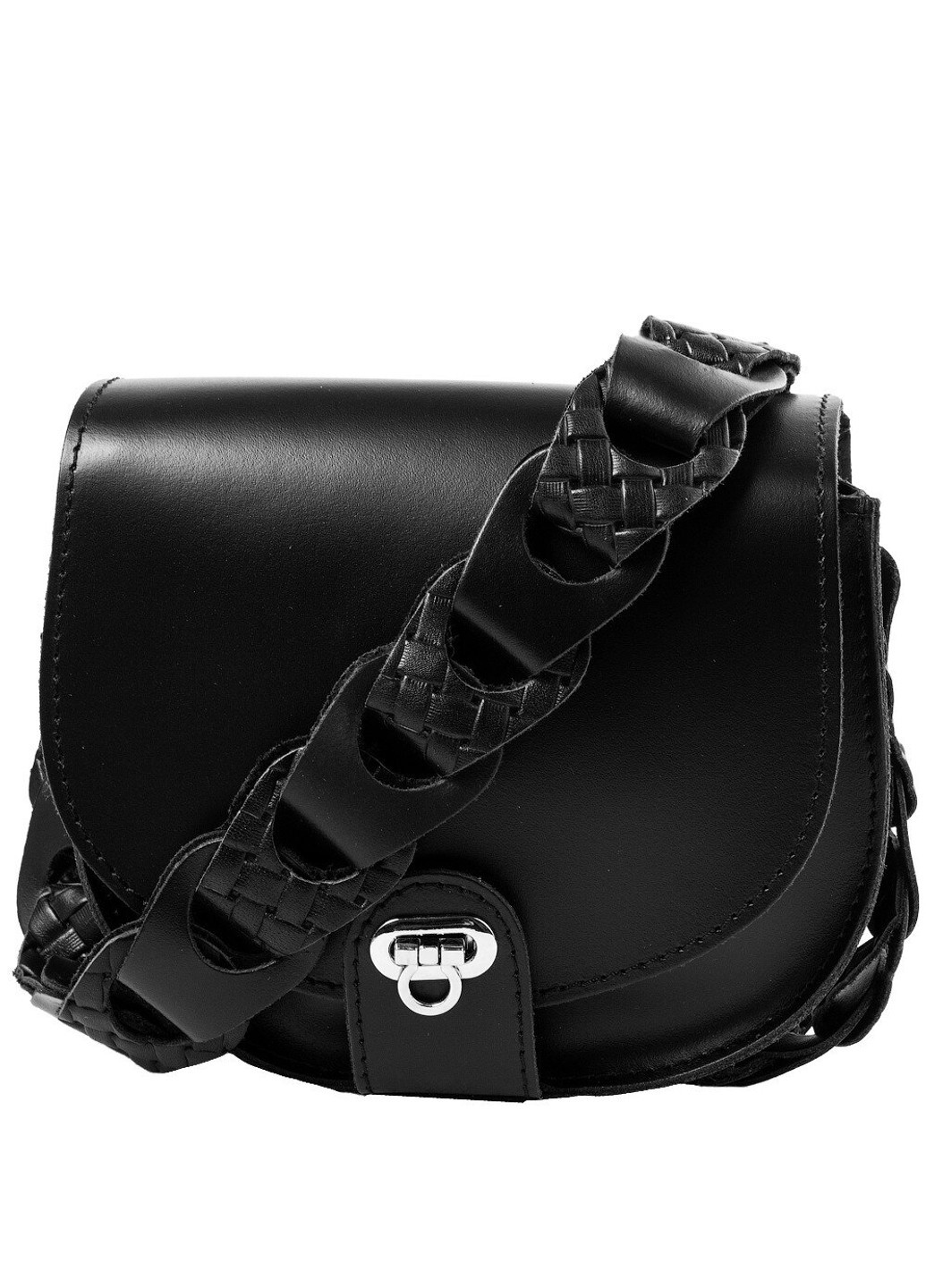 Жіноча шкіряна сумка-клатч AN-063-black Eterno (262975720)