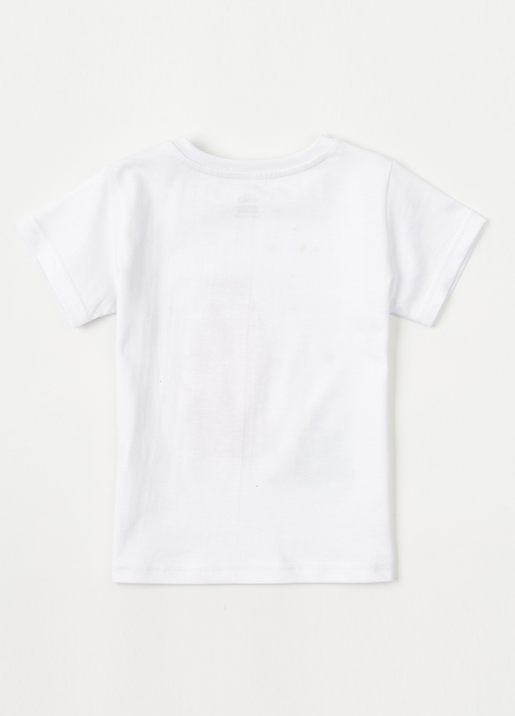 Белая летняя футболка белая "леопард" KRAKO