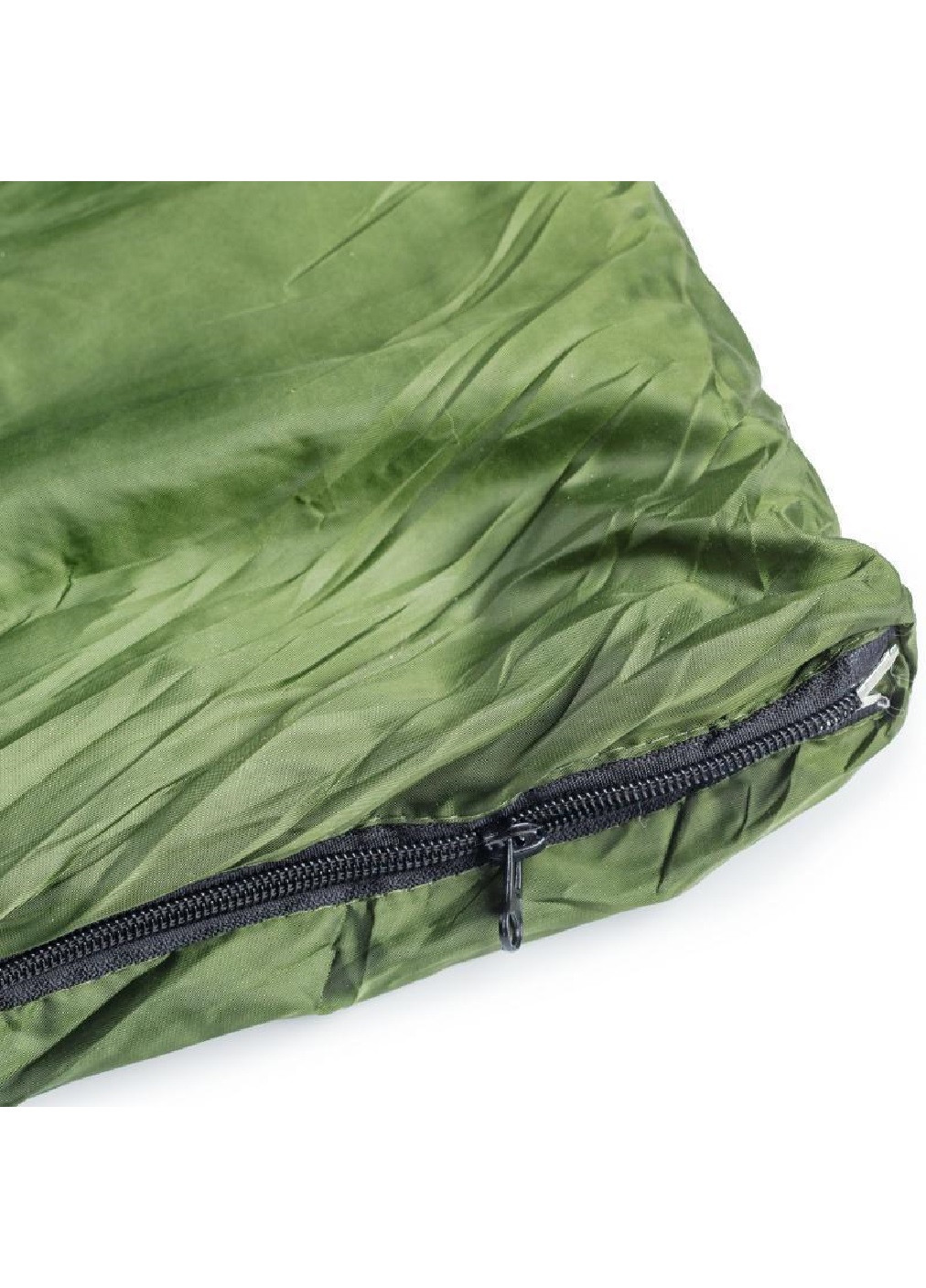 Спальний мішок кокон ковдра плед туристичний похідний для кемпінгу відпочинку на природі 225х85х170 см (475498-Prob) Зелений Unbranded (268048860)