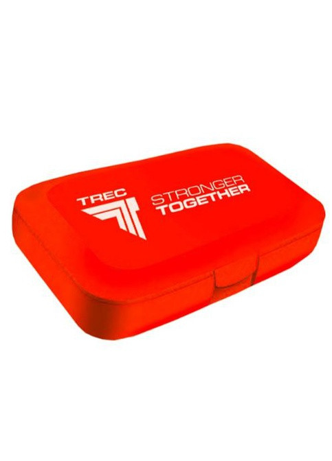Pillbox "stronger together" Red Trec Nutrition (258961401)