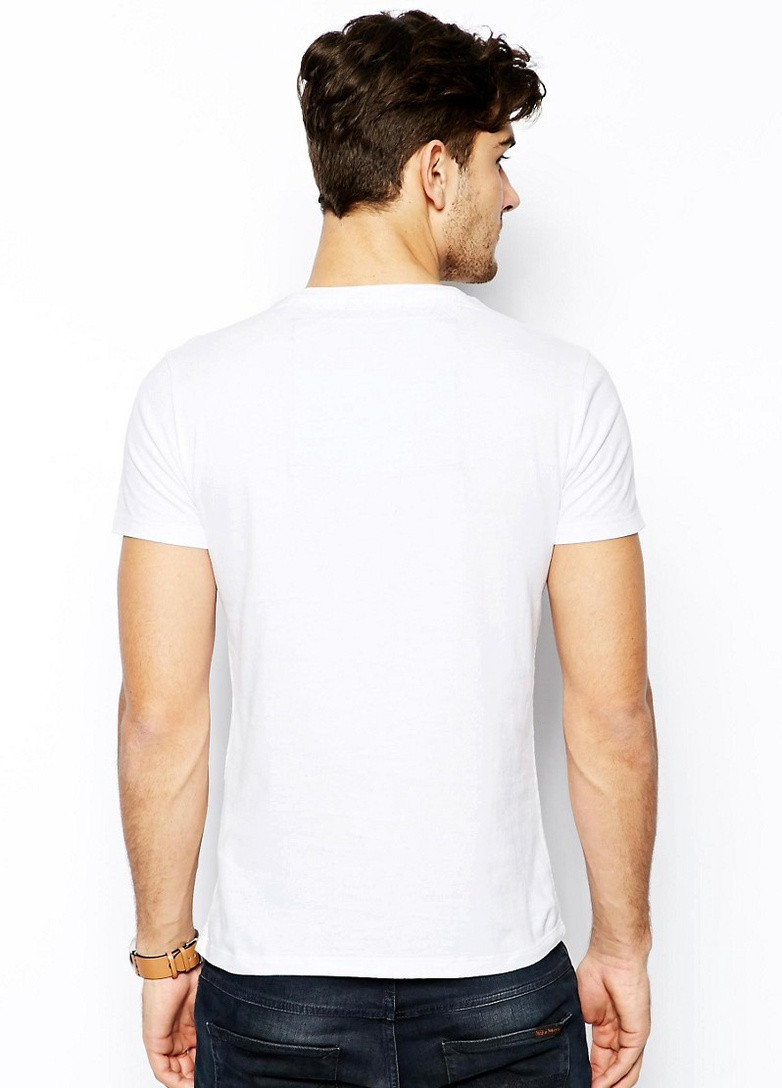Біла футболка Superdry