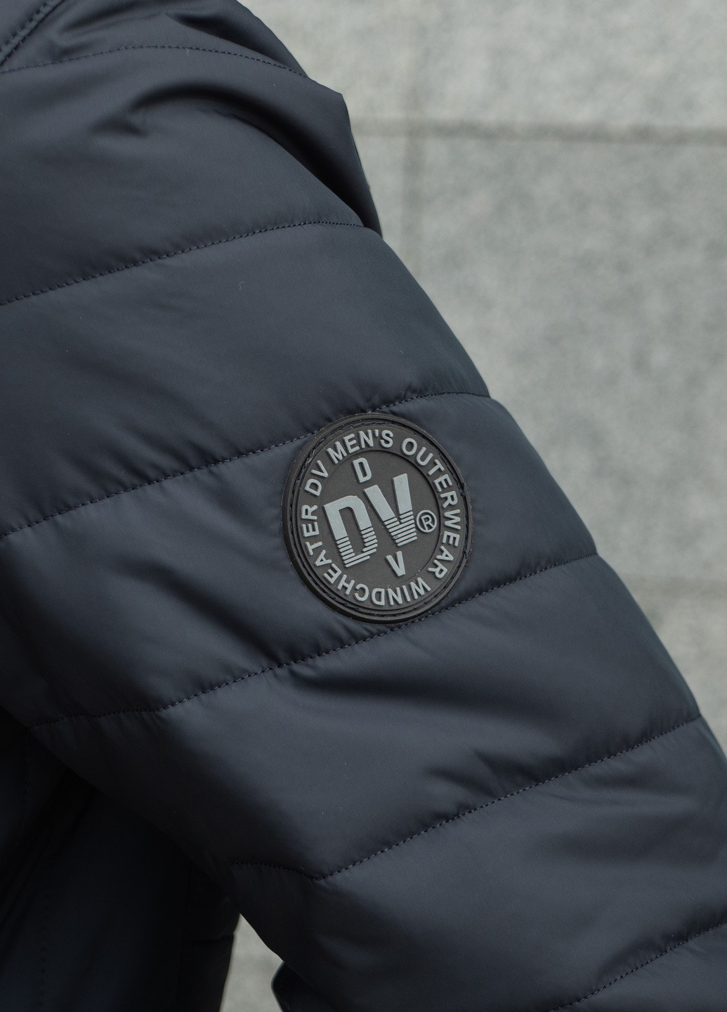 Темно-синяя демисезонная куртки демисезонные мужские большие размеры от производителя бренд dv-men's SK