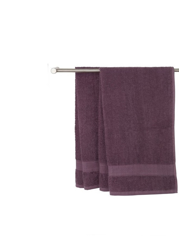 No Brand полотенце хлопок 65x130см т.фиолетовый темно-фиолетовый производство - Китай