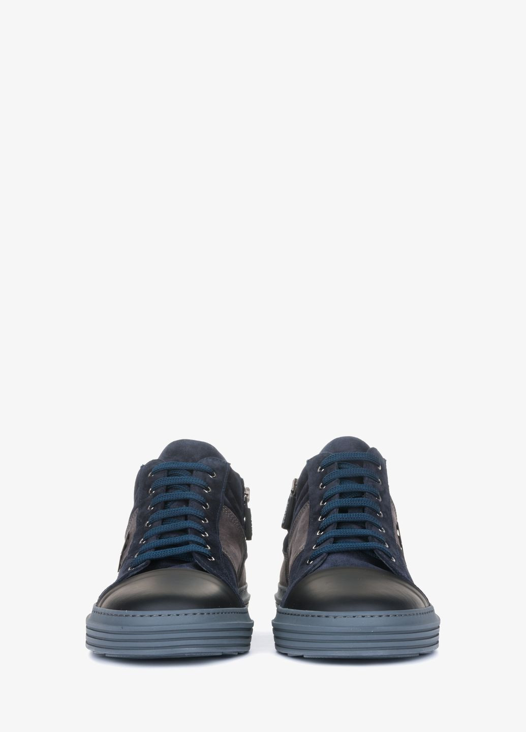 Синие ботинки Lucaguerrini