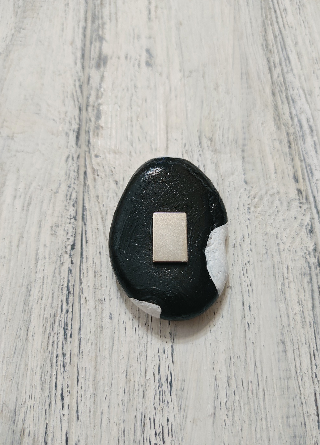 Магнит на холодильник Котик из натурального камня сувенир ручная работа хендмейд подарок магнитик SuvenirPodarokZP 7 (257087110)