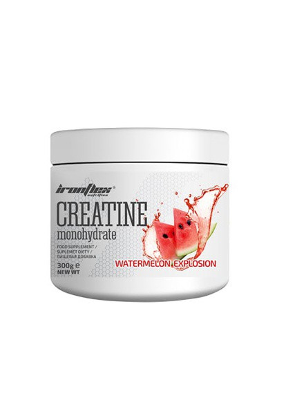 Креатин Creatine Monohydrate 300 g (Watermelon explosion) Ironflex (257658858)