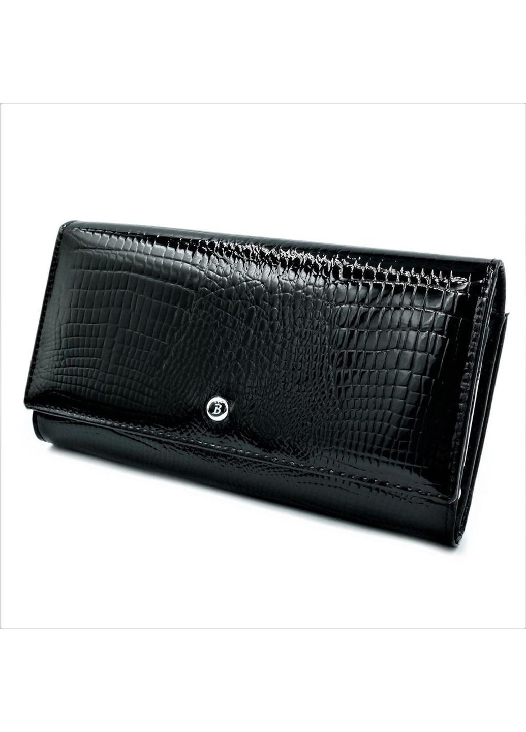 Жіночий шкіряний гаманець Weatro 1013A-B103-3 Чорний Le-Mon (272596636)