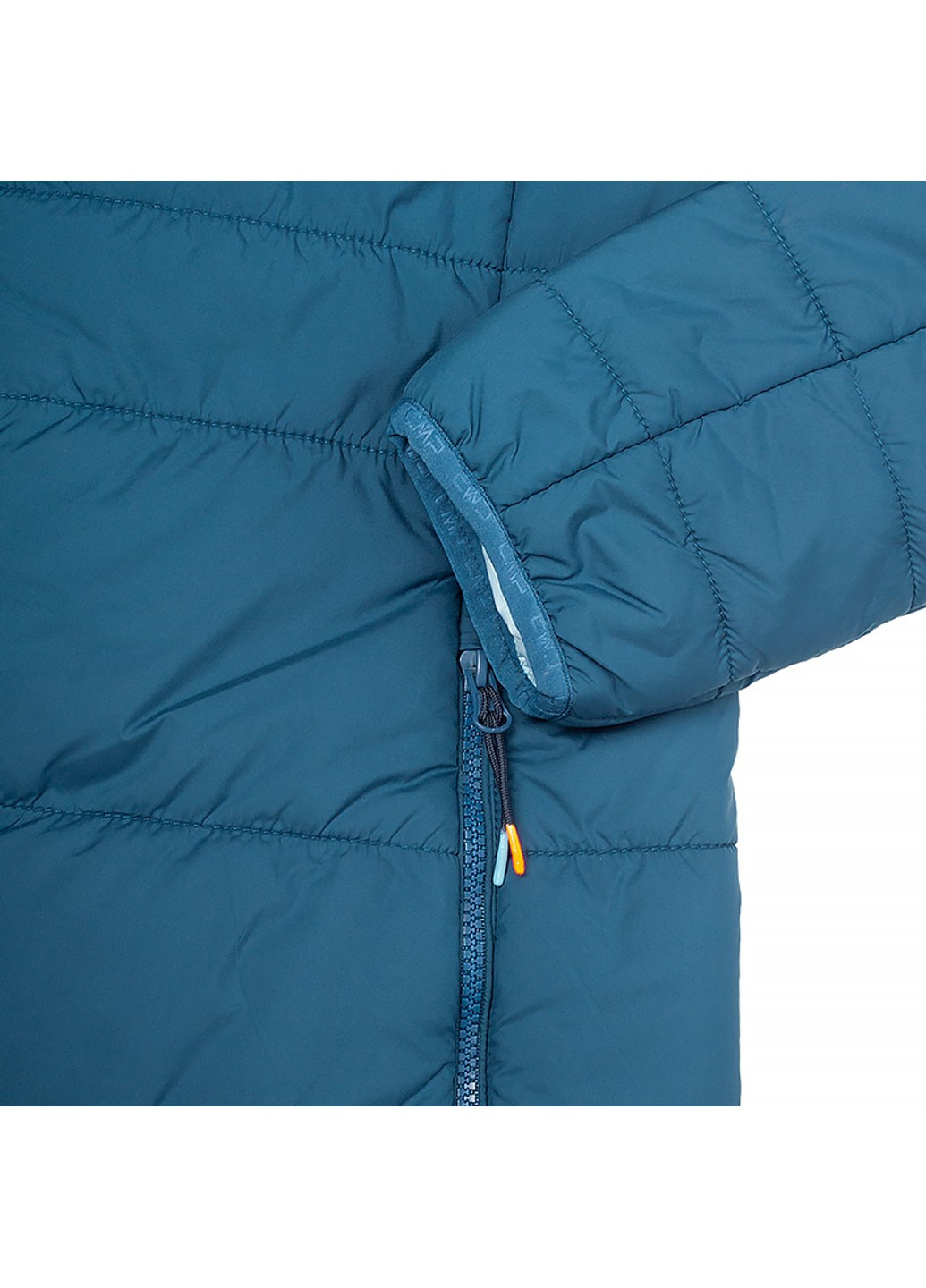 Синяя зимняя куртка jacket long fix hood CMP