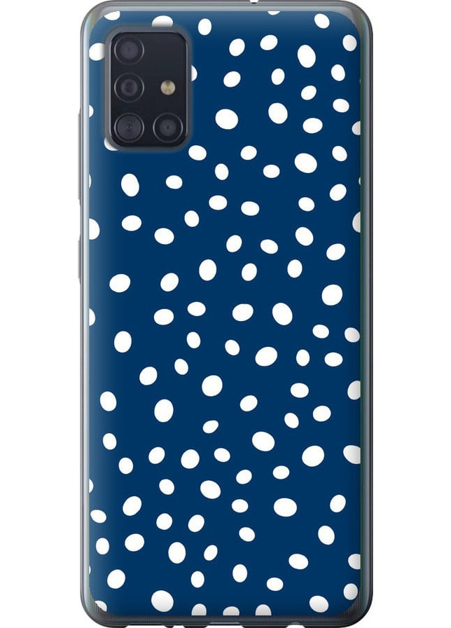 2D пластиковый чехол 'Горошек v3' для Endorphone Samsung Galaxy A51 2020 A515F (258082051)