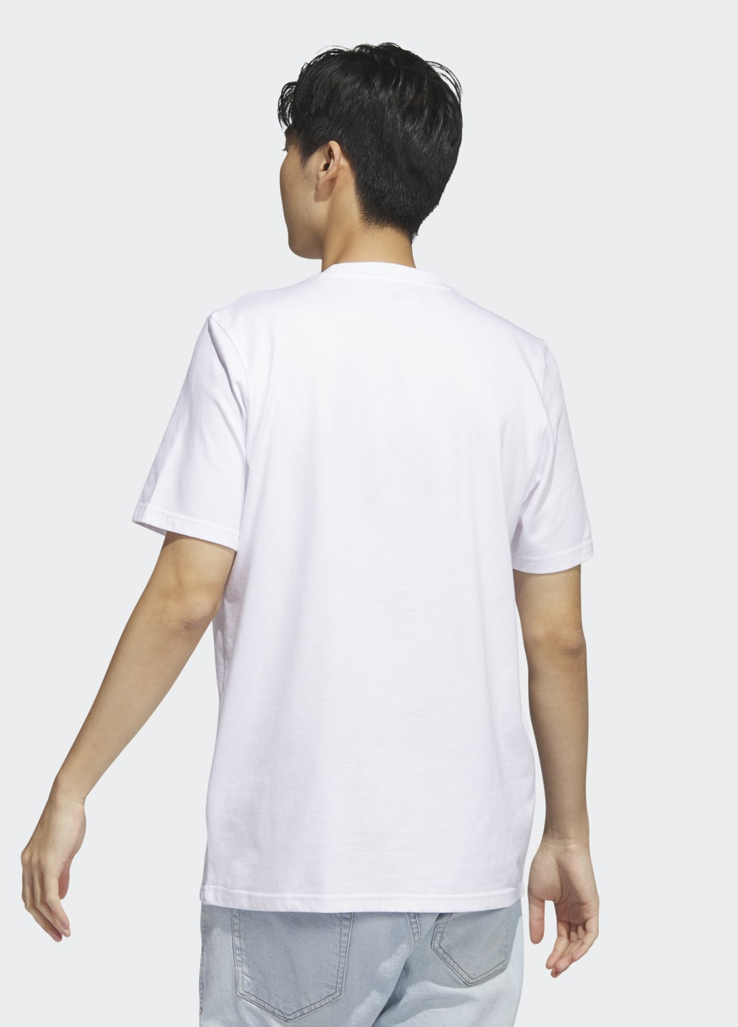 Біла футболка camo adidas