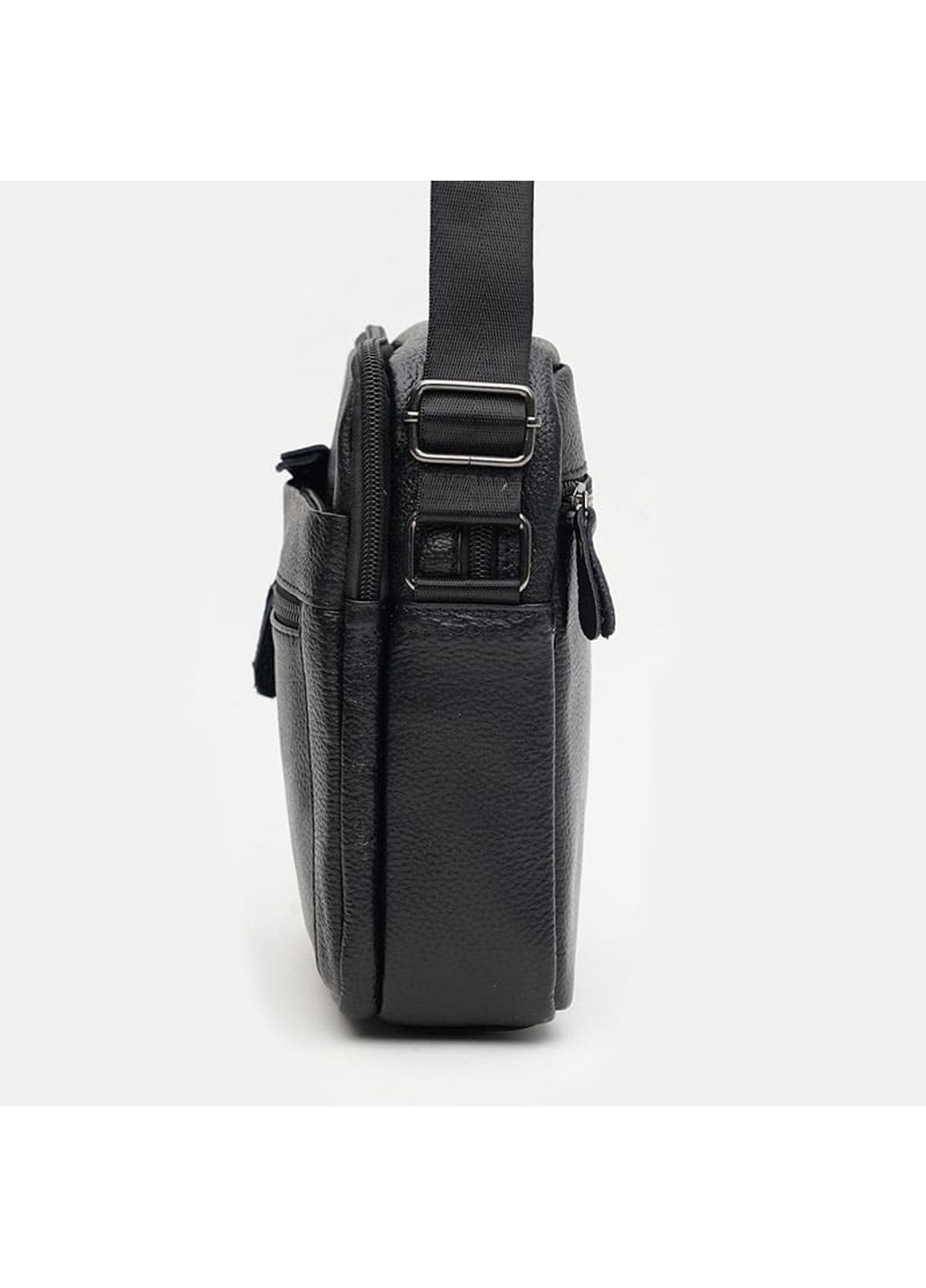 Чоловічі шкіряні сумки K12333-black Borsa Leather (266143407)