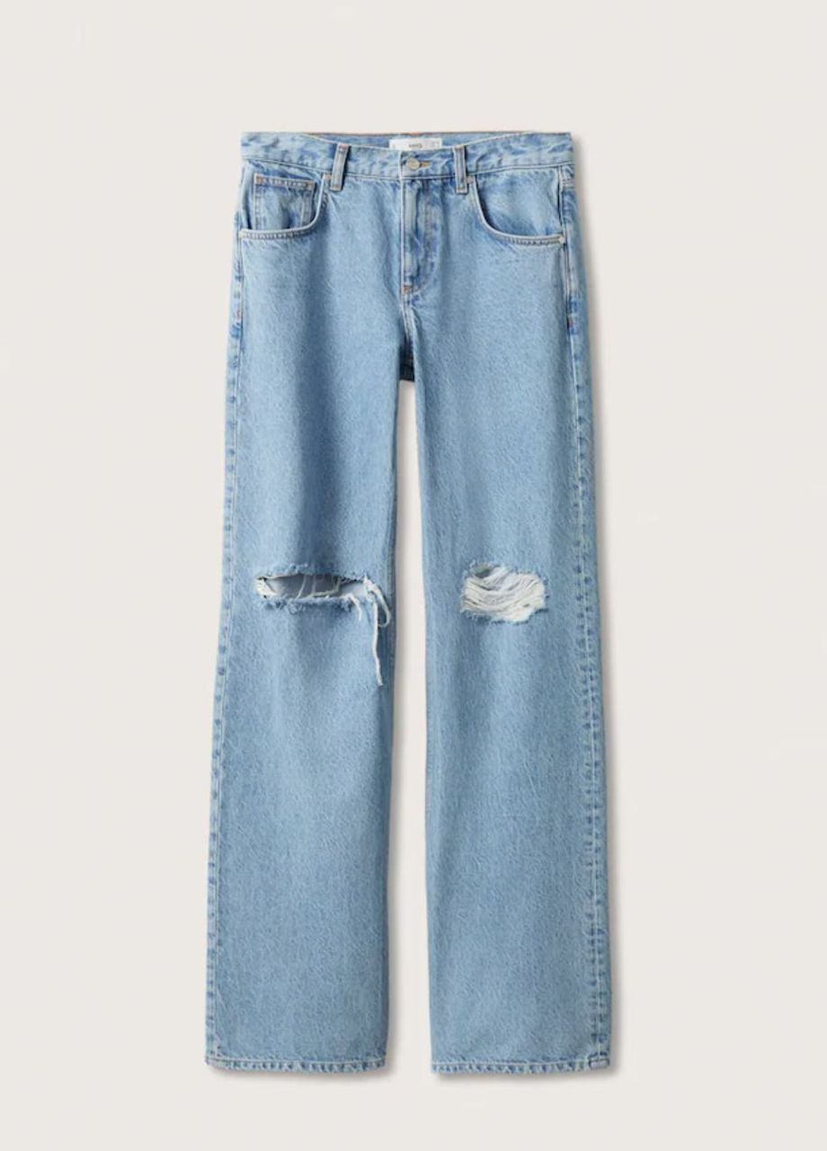 Широкі джинси з низькою посадкою Mango - (264202509)