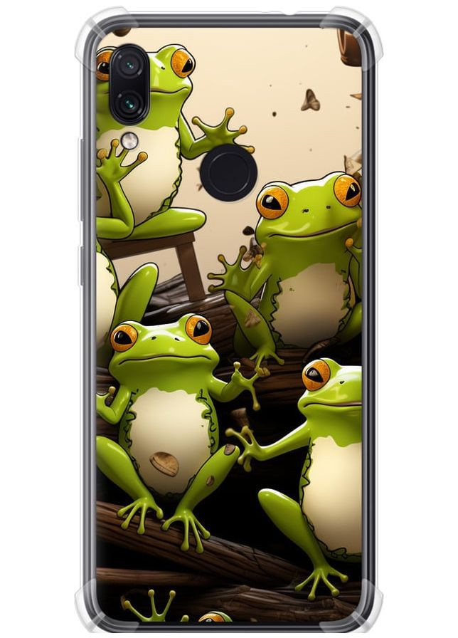 Силіконовий протиударний с посиленими кутами чохол 'Жабки' для Endorphone Xiaomi Redmi Note 7 (266906138)