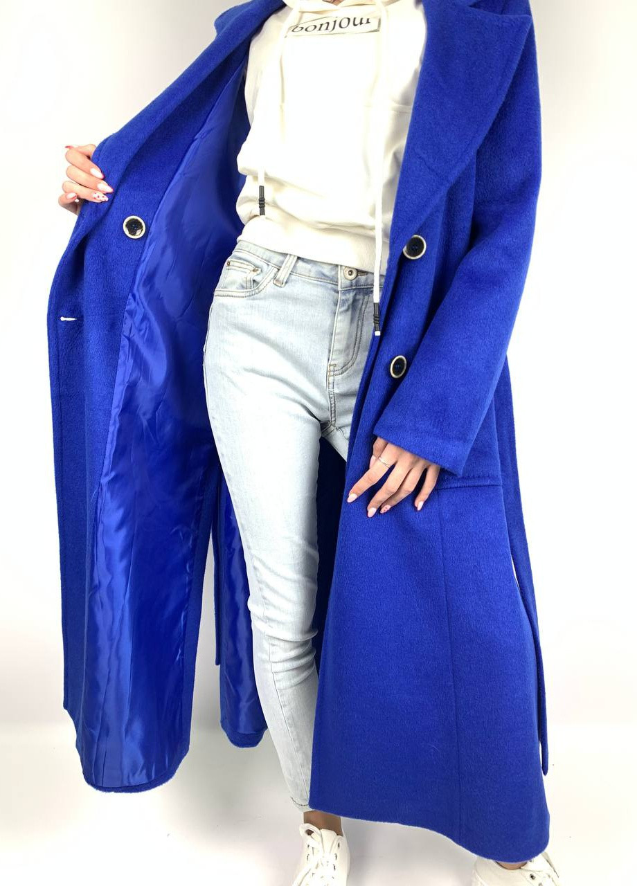 Синее Пальто Barbara Alvisi