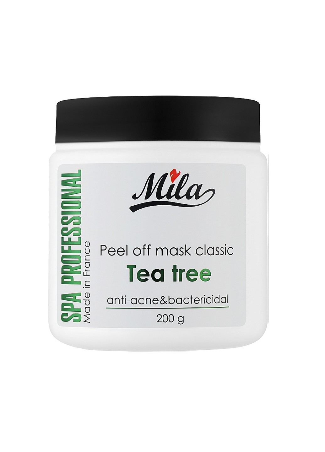 Альгинатная маска антиакне для лица с экстрактом чайного дерева Mask peel-off Tea Tree Perfect 200 г Mila (269238101)