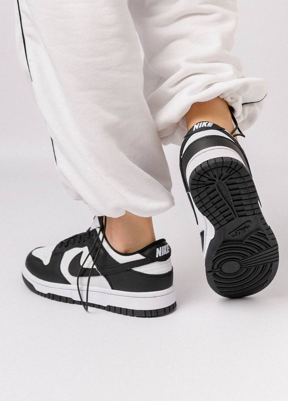 Чорно-білі осінні кросівки жіночі, вьетнам Nike SB Dunk Low PRM White Black