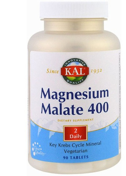 Magnesium Malate 400 90 Tabs CAL-81309 KAL (256722043)
