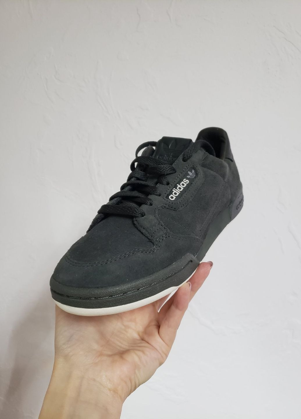 Темно-сірі всесезонні кросівки originals adidas Continental 80