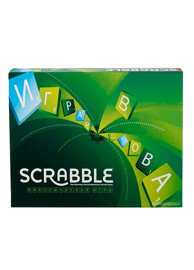Настольная игра - "Скребл" цвет разноцветный ЦБ-00207954 Scrabble (272092525)