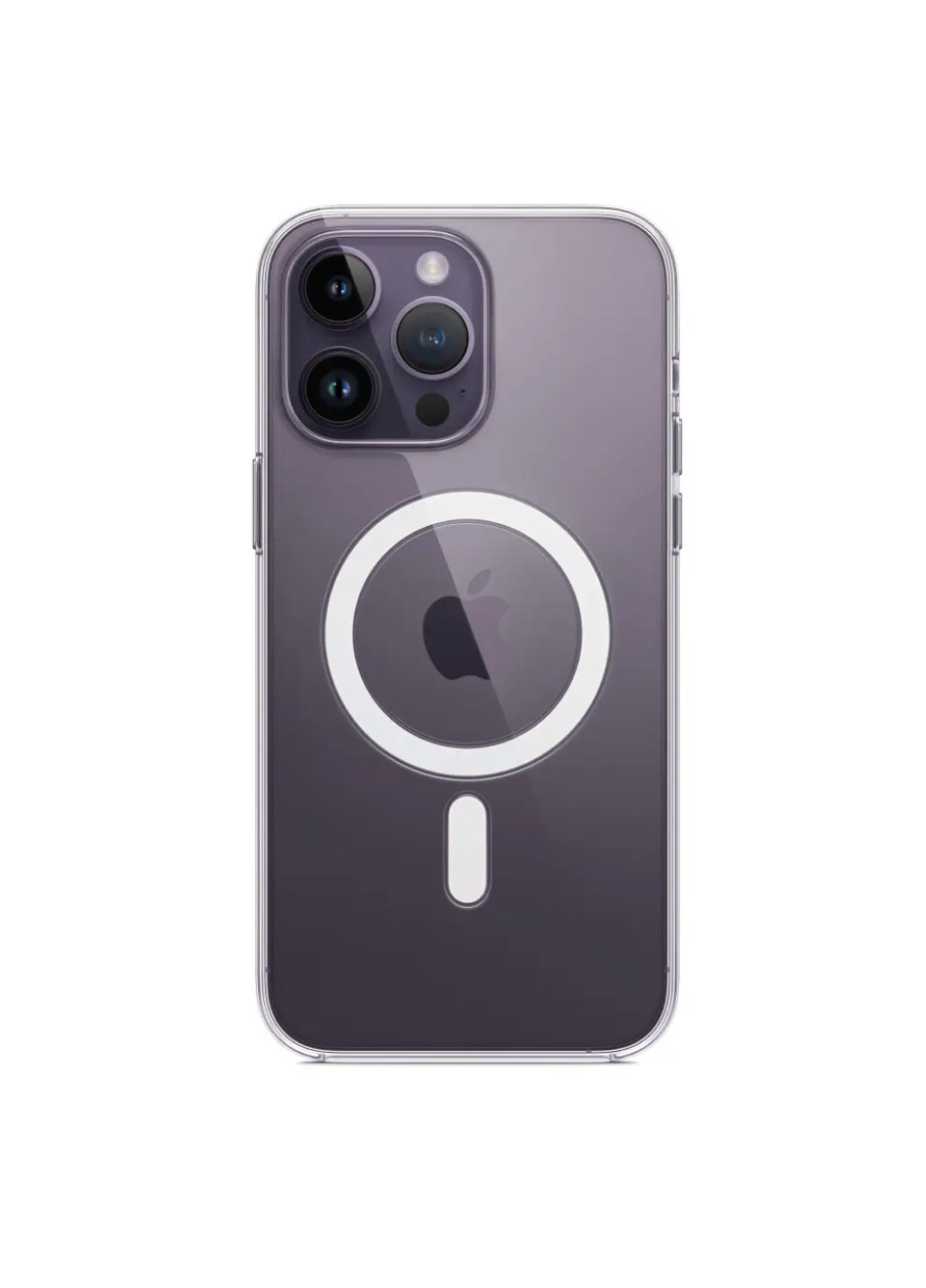 Чохол для iPhone 14 Pro з MagSafe прозорий No Brand (257380145)