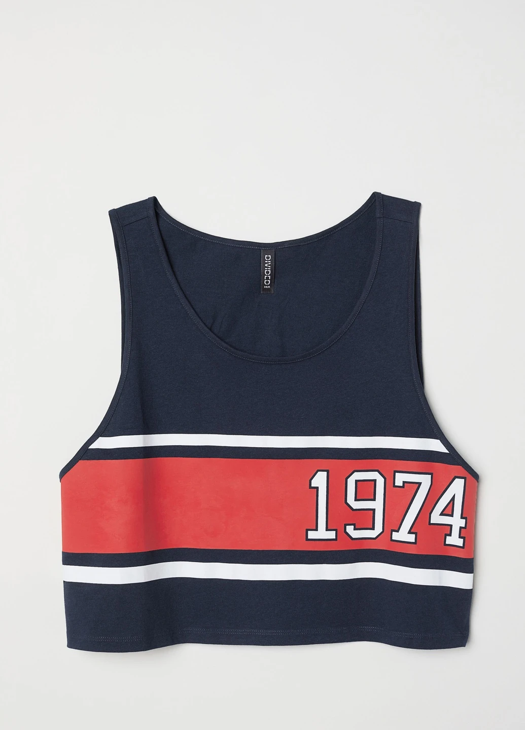 Топ літо,темно-синій-червоний-білий, Divided H&M (258759941)