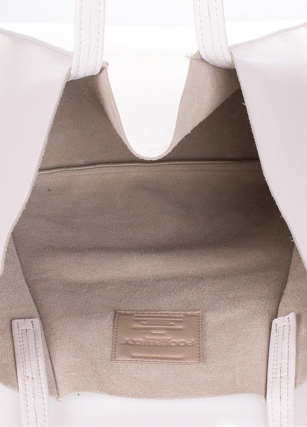 Сумка з натуральної шкіри Edge white PoolParty (262891861)