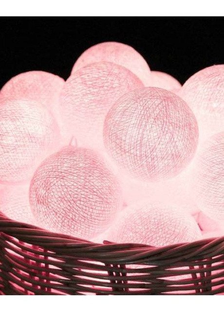 Гирлянда хлопковая CBL Пастель 35 шт от USB, 4 м Cotton Ball Lights (257960427)