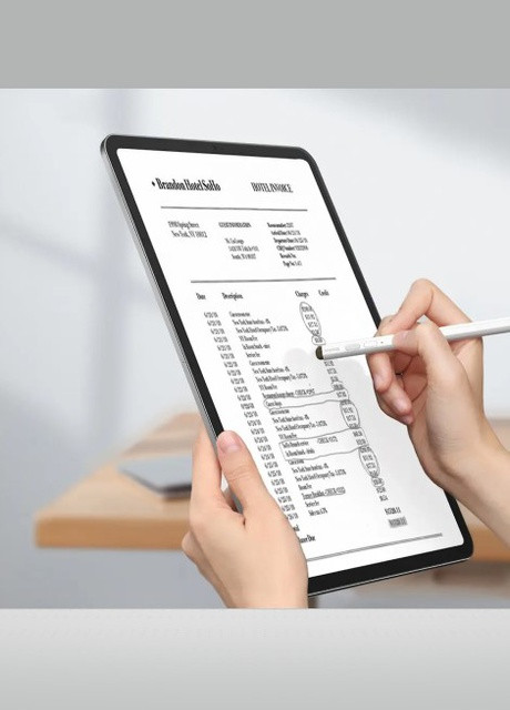 Стилус для iPad - Smooth Writing Capacitive (Type-C, Active version, LED-індикатор, для айпада, ластик) - Білий Baseus (258629186)
