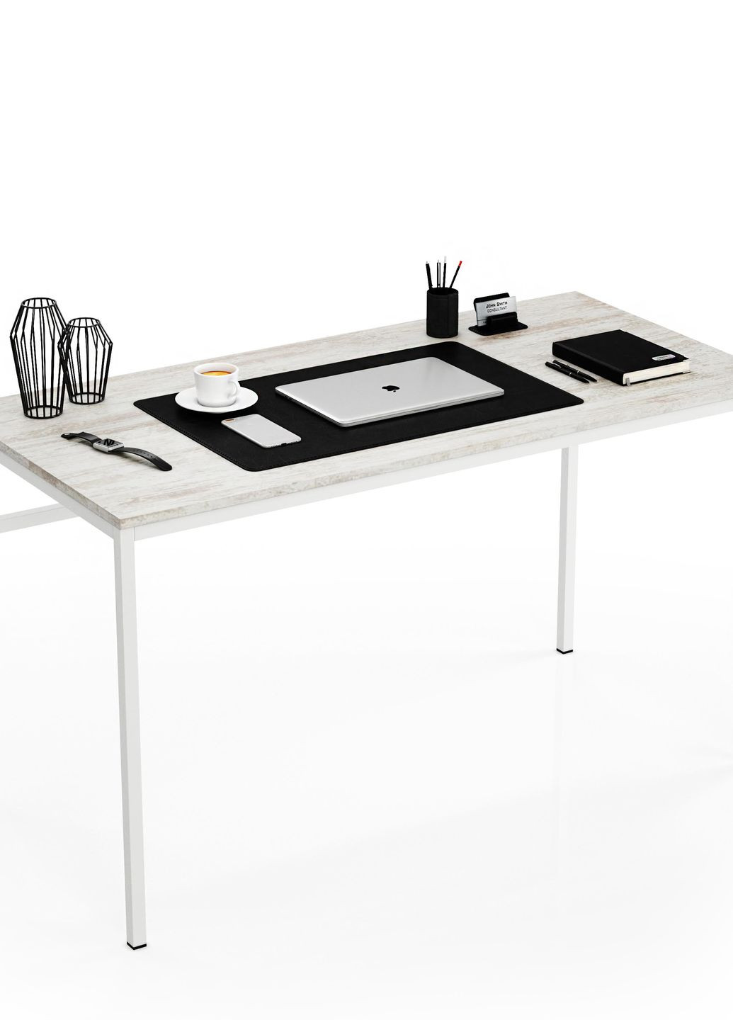 Стол Vin 03 135х66 см Крафт белий Vian-Dizain (267809085)