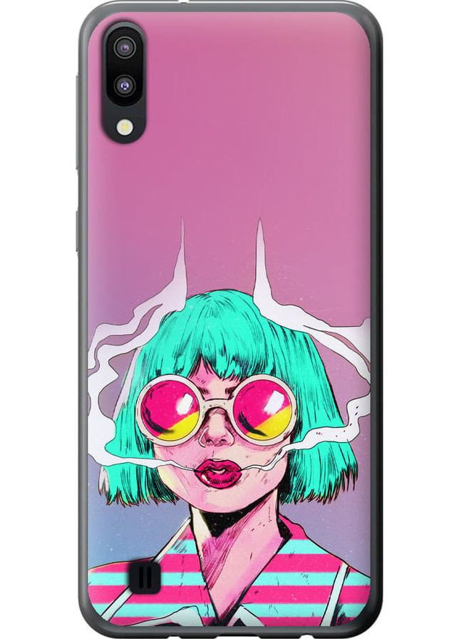 Силіконовий чохол 'Поп арт дівчина' для Endorphone Samsung Galaxy M10 (276192719)