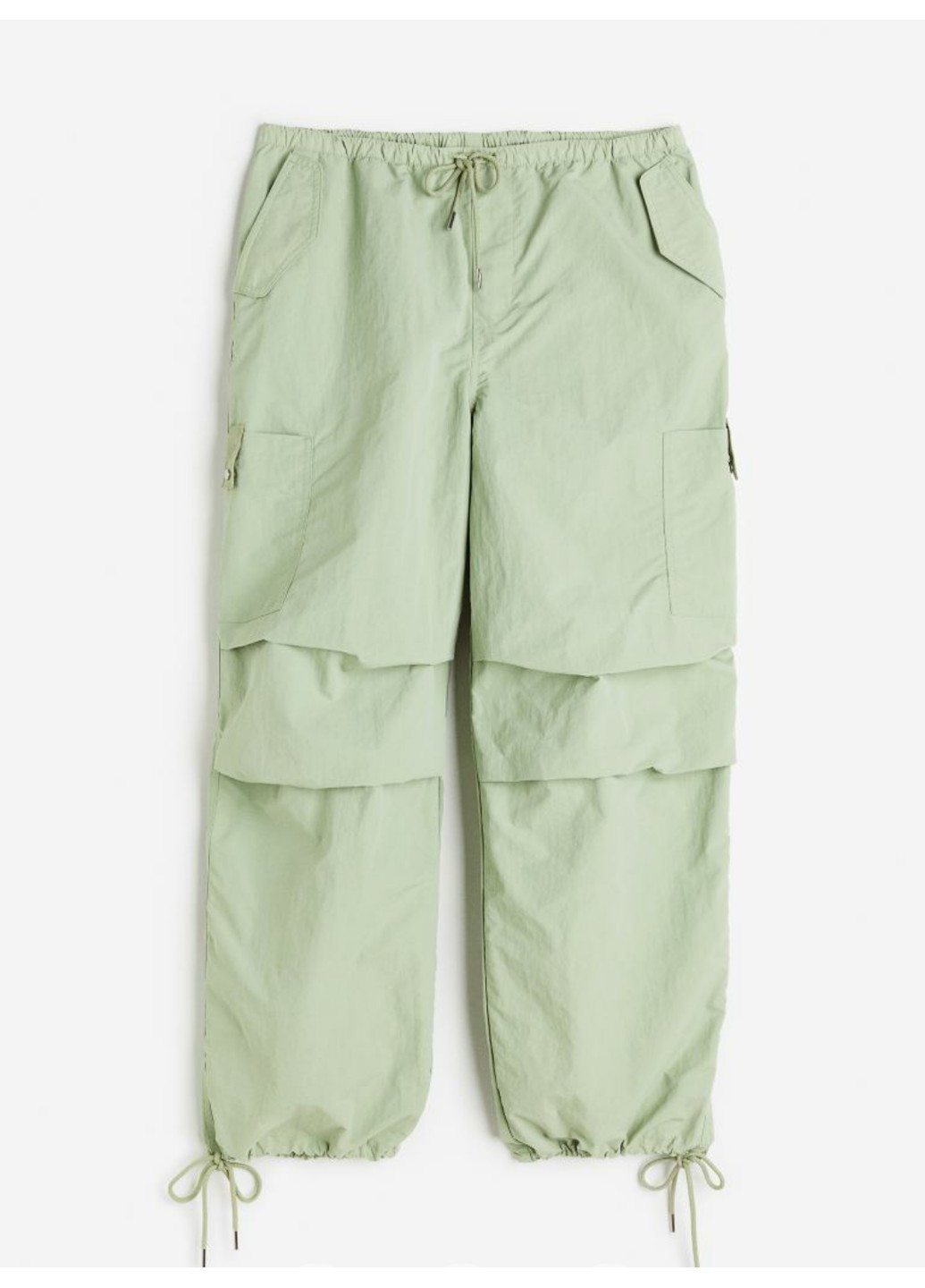Жіночі штани парашути Н&М (55906) XS Світло-зелені H&M (259302770)