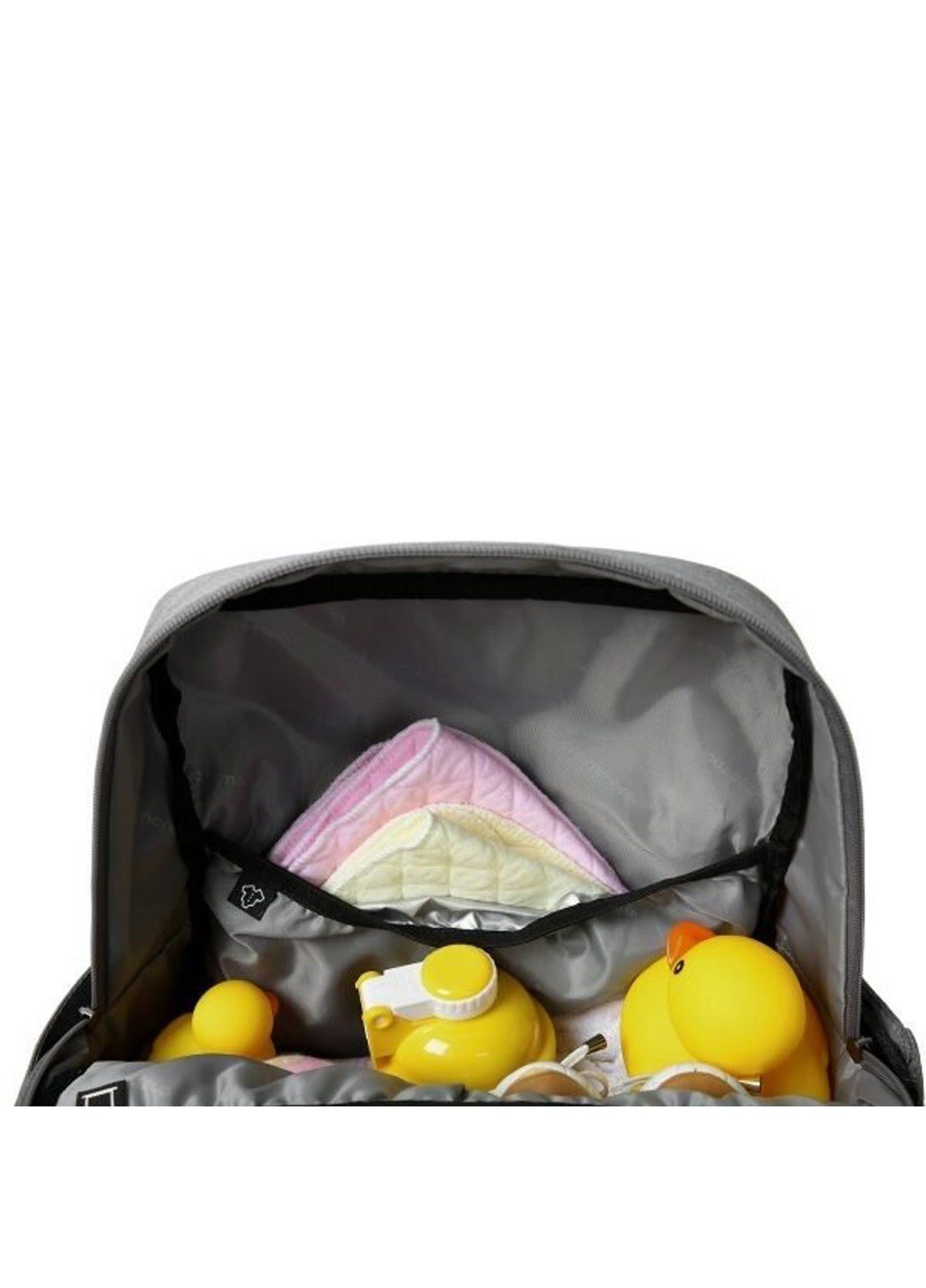 Рюкзак для мами сірий (MM0090003A012) Mommore (263360716)