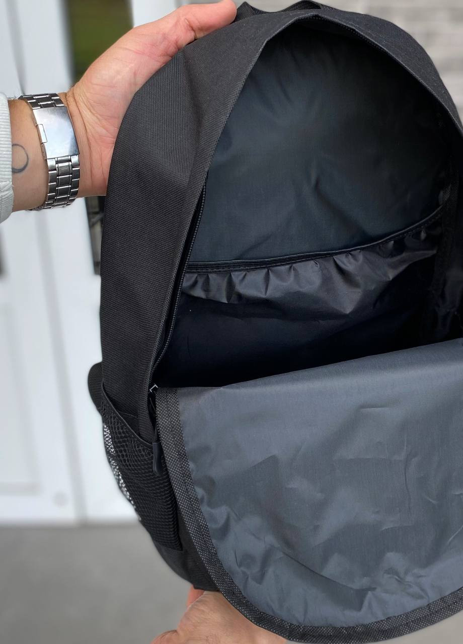 Чорний рюкзак портфель універсальний чоловічий жіночий міський Town Style No Brand (258330397)