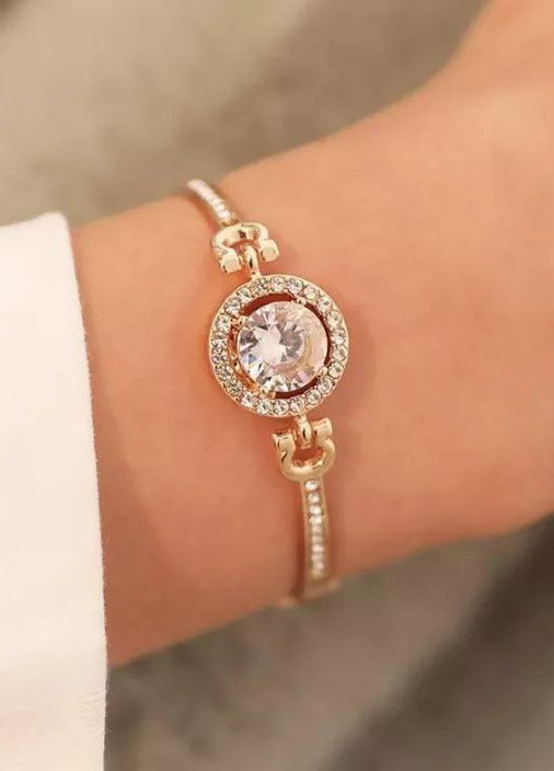 Браслет на руку с камнем с покрытием розового золота Cindylove (258244430)