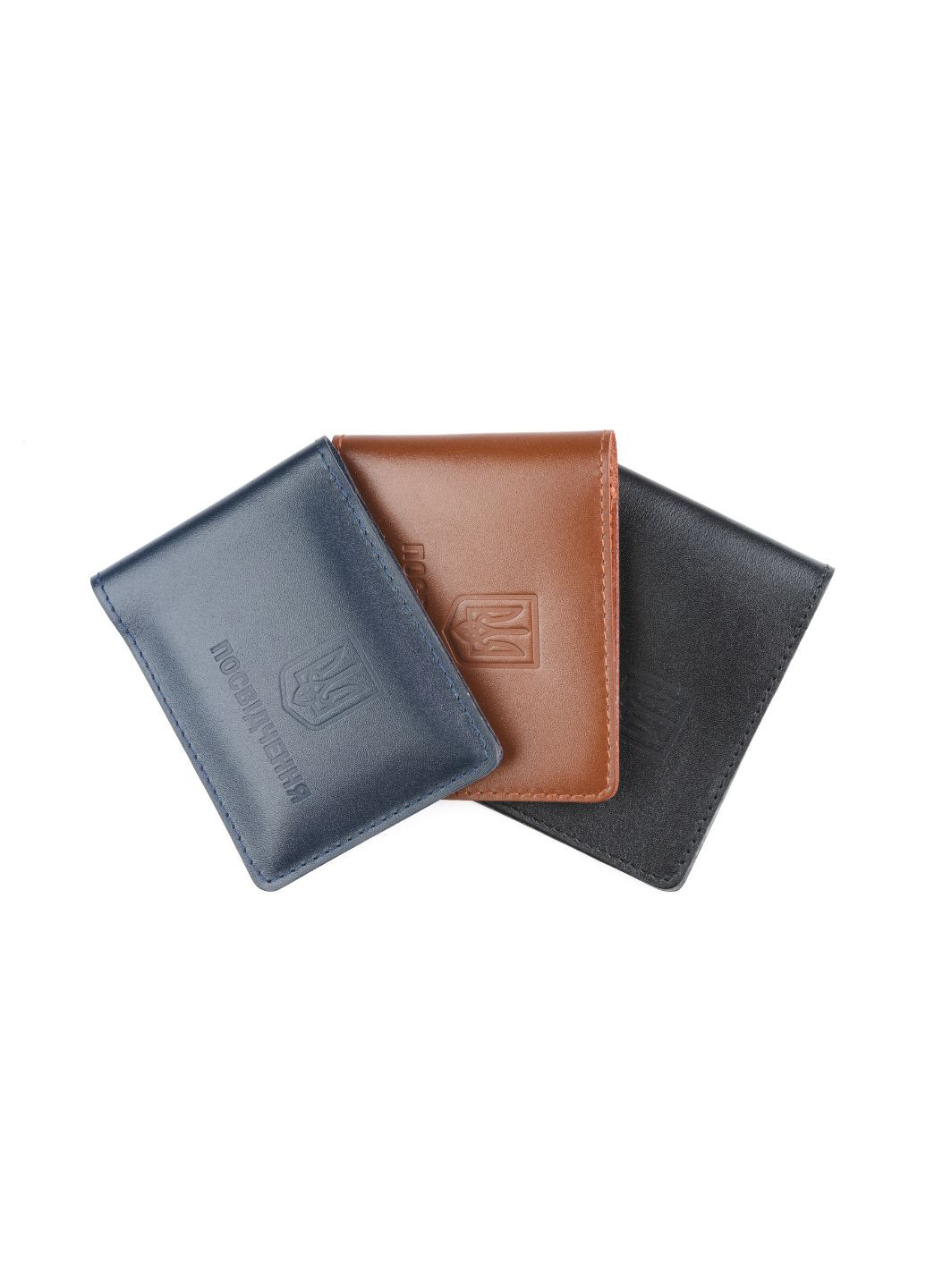 Кожаная обложка для удостоверения, гладкая кожа. LQ 202220 (278649333)