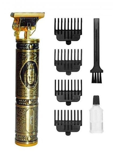 Тример для чоловіків акумуляторний для стрижки бороди та волосся Shuke SK-8017 металевий No Brand (277949414)