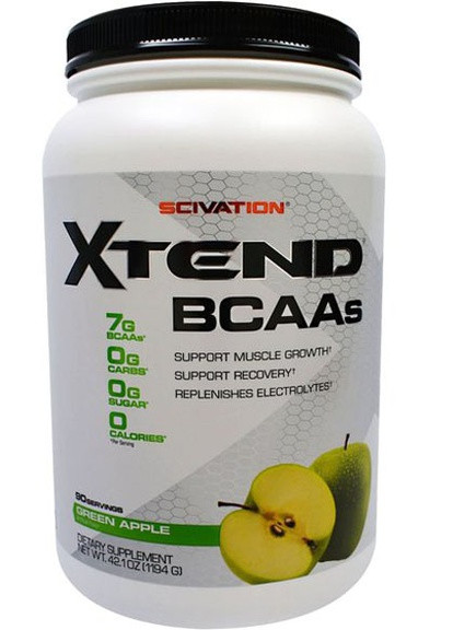 Xtend BCAAs 1194 g /90 servings/ Green Apple Scivation (257455662)