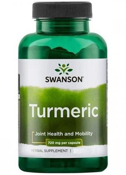 Turmeric 720 mg 30 Caps Swanson (257252657)