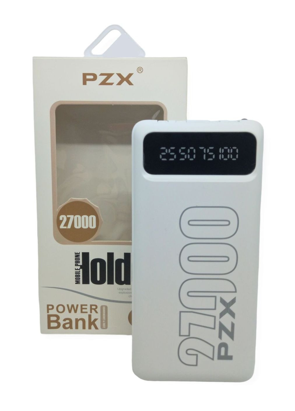 Power Bank 27000 mAh 2,1А PZX C165 зовнішній акумулятор павербанк No Brand (269463376)
