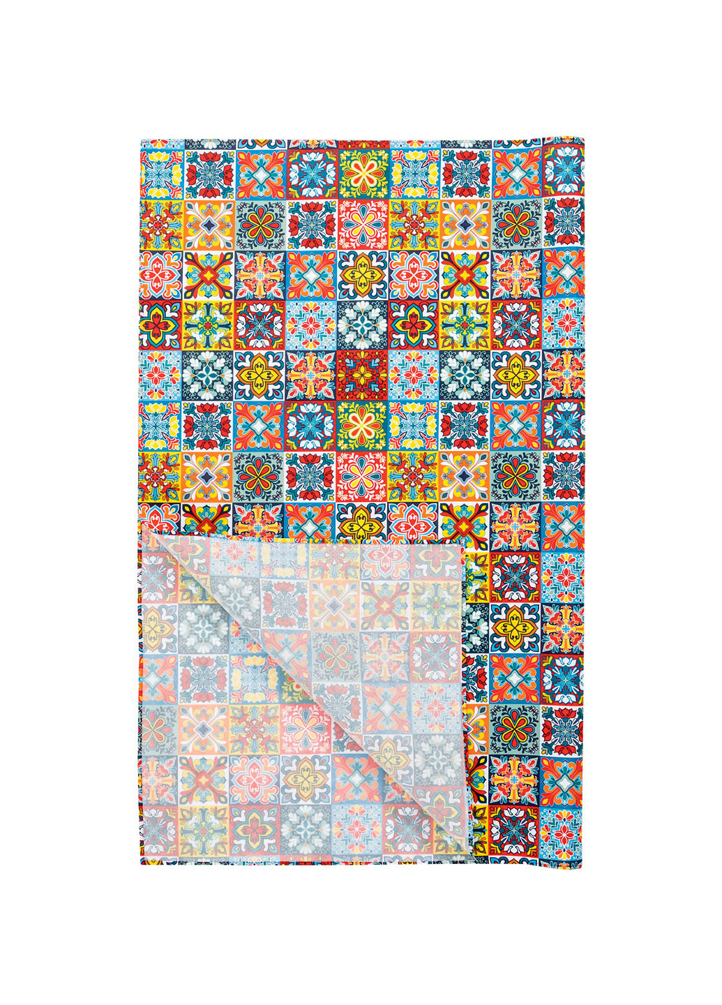 Скатерть на стол прямоугольная с принтом разноцветный Livarno home (257971894)