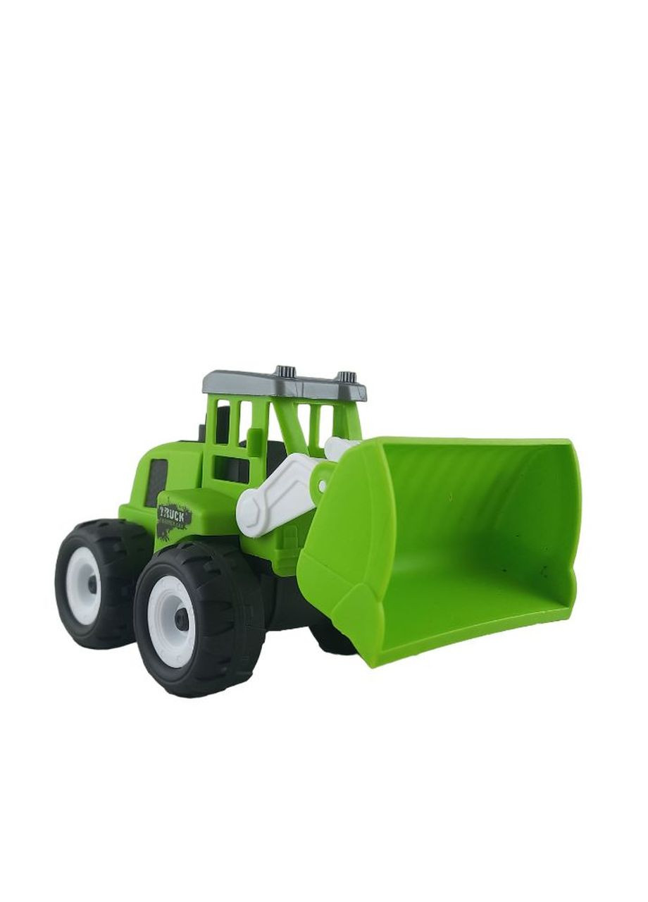 Іграшкова Будтехніка Трактор з ковшем, інерційна, 15 см (111926) АВТОПРОМ (268138306)
