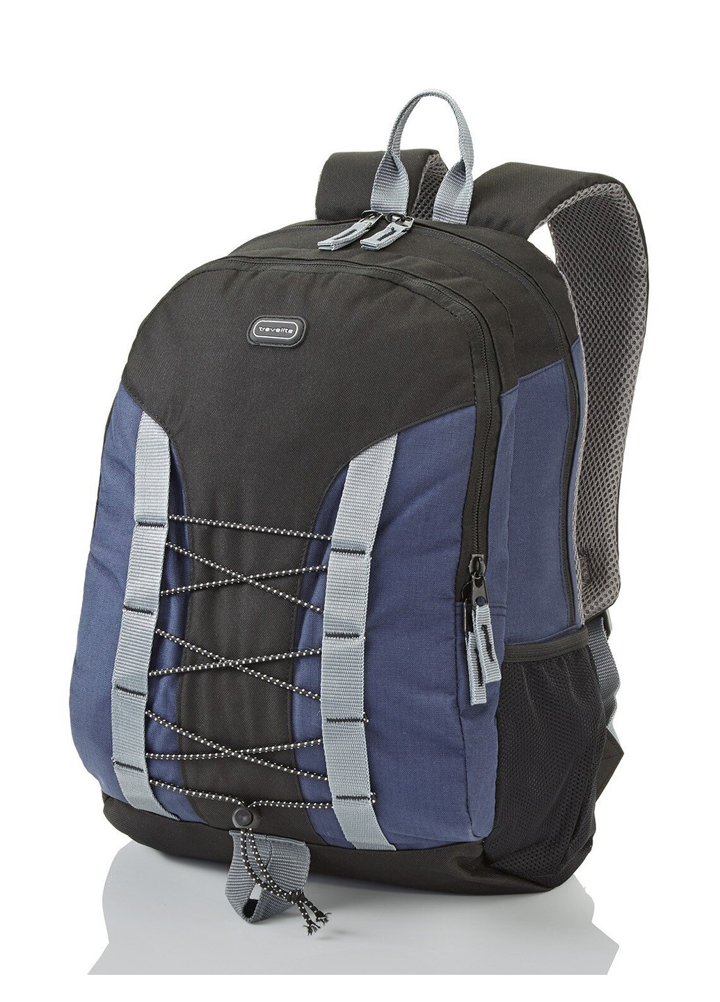 Рюкзак черный с красным BASICS TL096244-10 Travelite (264478199)