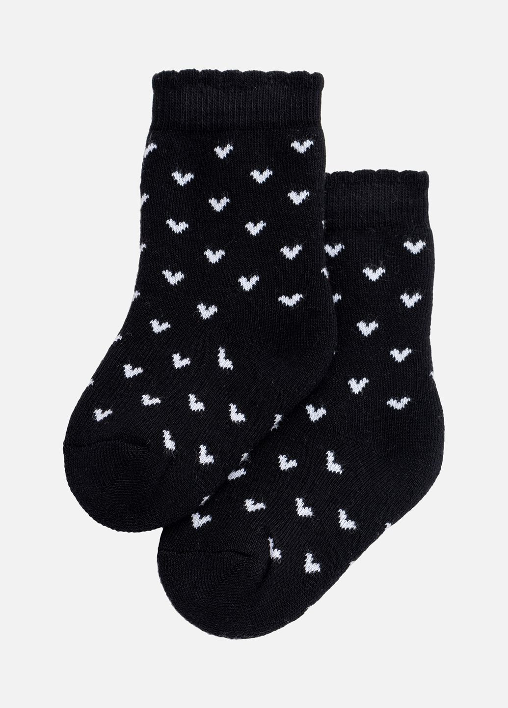 Шкарпетки для дівчинки колір чорний ЦБ-00238567 Yuki (273141525)