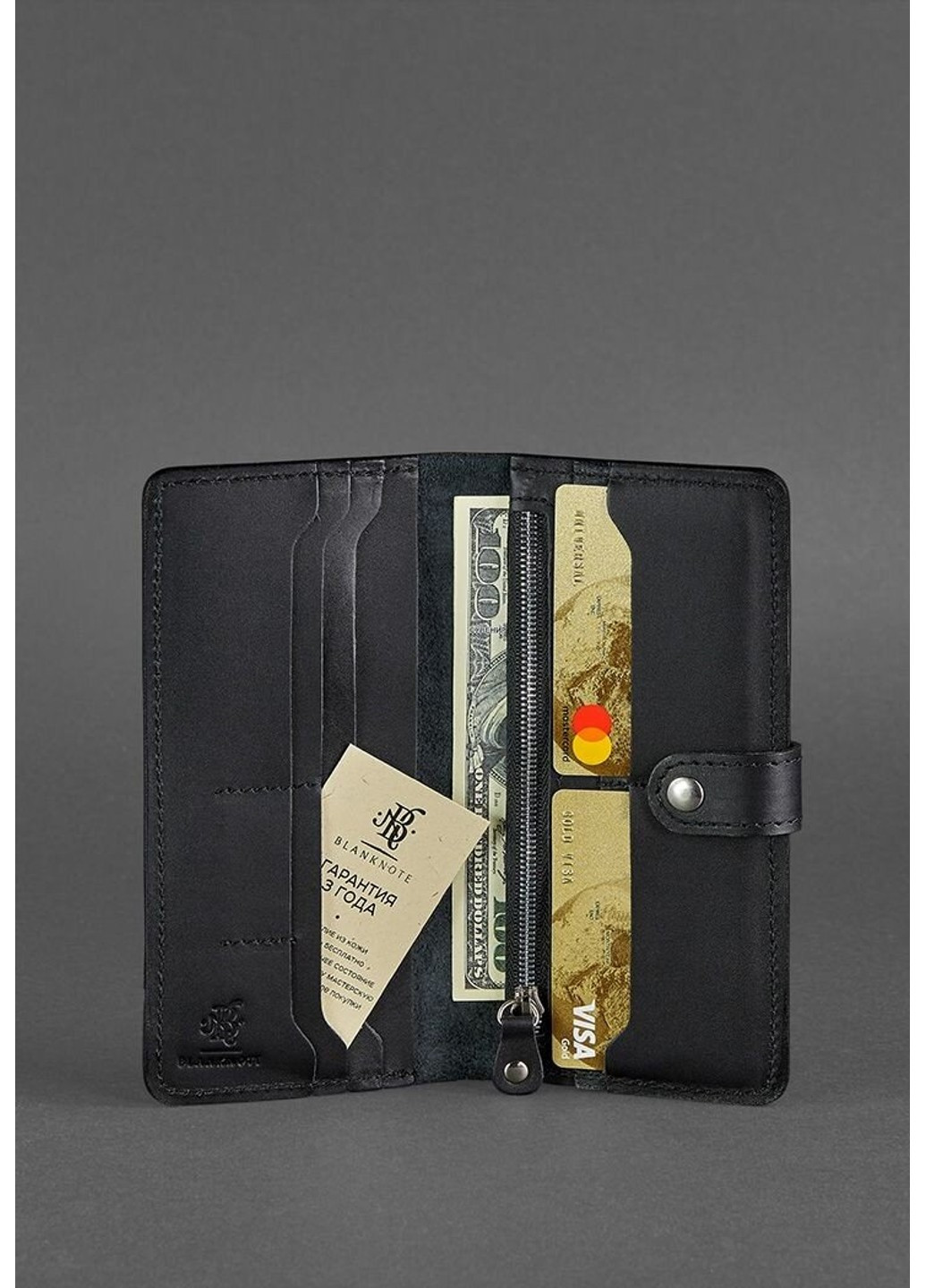Жіночий шкіряний гаманець 7.0 Червоне BN-PM-7-RED BlankNote (276773544)