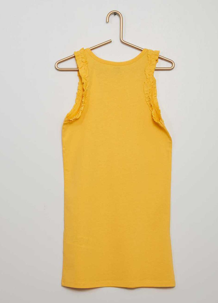 Жёлтое сукня літо,жовтий з принтом, Kiabi (258907713)