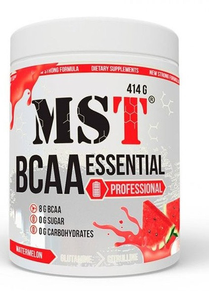 BCAA Essential Professional 414 g /30 servings/ Watermelon MST Nutrition (257252732)