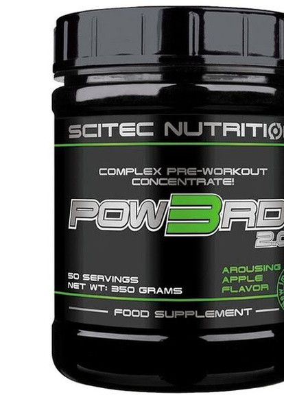 POW3RD! 2.0 350 g /50 servings/ Apple Scitec Nutrition (257252748)