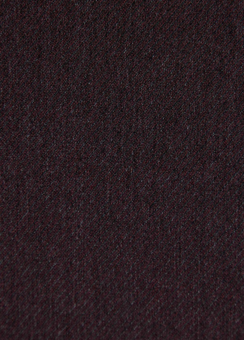 Бордовый демисезонный бордовый однотоный костюм тройка 10469 Yarmich