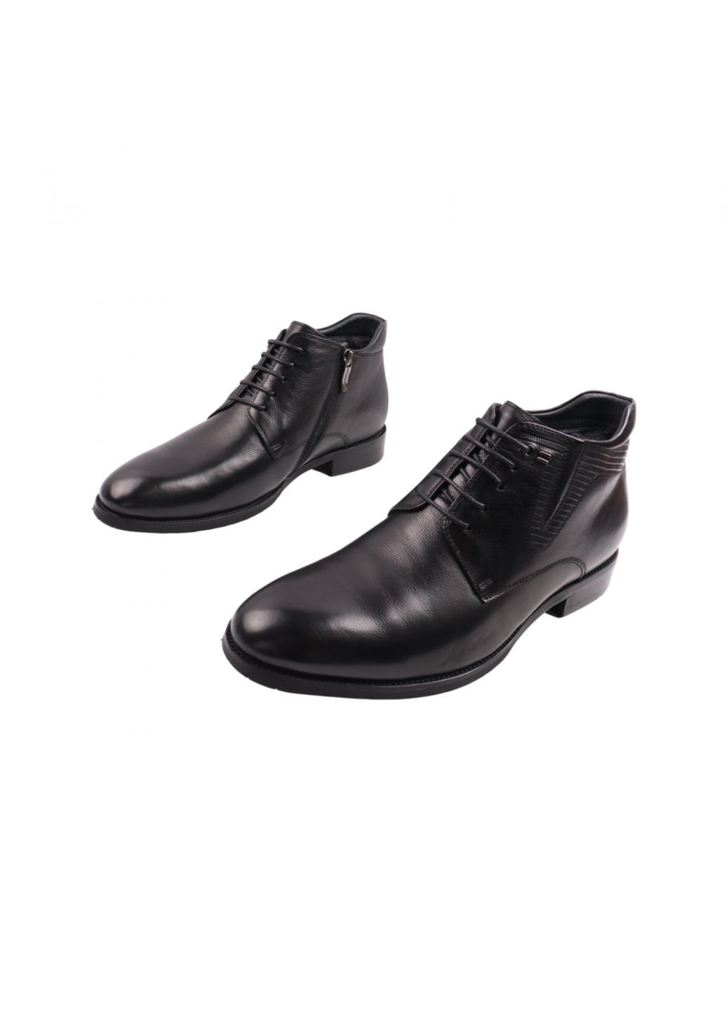 Черевики чоловічі чорні натуральна шкіра Brooman 906-23ZH (257443815)