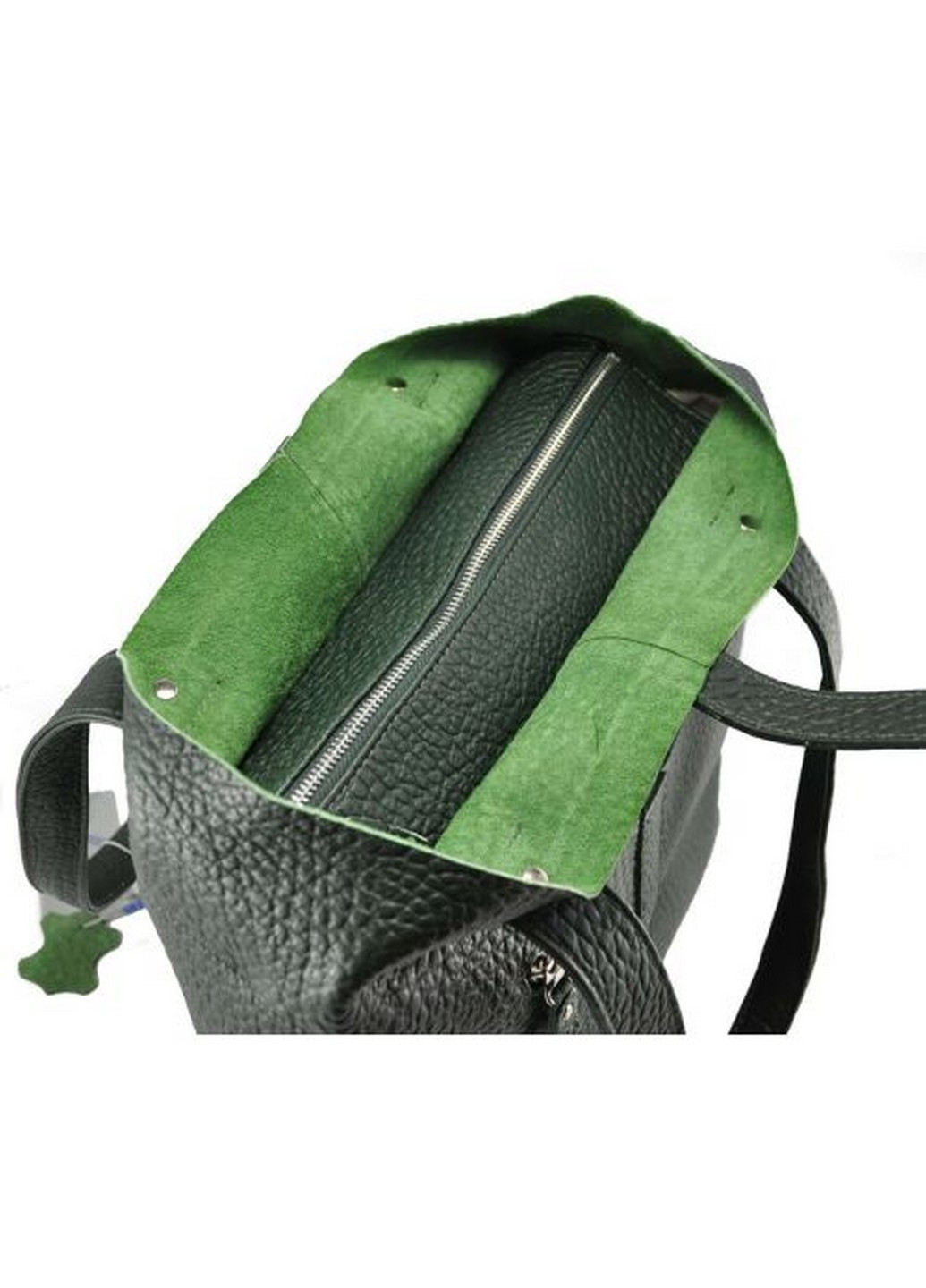 Женская кожаная сумка LORA зеленая Black Owl (258349948)